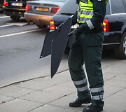 Policijos reidas Kauno Europos pr.