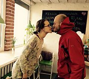 Donatas Gimbutas su žmona Beatriče