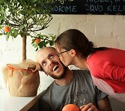 Donatas Gimbutas su žmona Beatriče