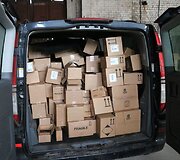 Kauniečio angare ir namuose aptikti galimai vogti daiktai