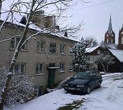 Namai Vilkijoje, kuriuose vyras, įtariama, nudūrė brolį