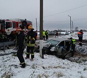 Kai&scaron;iadorių rajone traukinys kliudė &bdquo;Toyotą&ldquo;