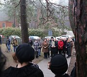 Kačerginėje pristatyta atgimusi prie&scaron;kario vila