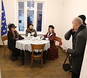 Kačerginėje pristatyta atgimusi prie&scaron;kario vila