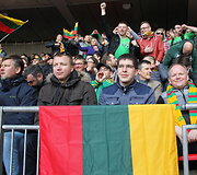 Lietuvos futbolo rinktinės fanai &bdquo;Wembley&ldquo; stadione