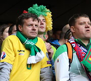 Lietuvos futbolo rinktinės fanai &bdquo;Wembley&ldquo; stadione