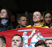 Lietuvos futbolo rinktinės fanai &bdquo;Wembley&ldquo; stadione