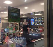BMW užstrigo Vilniaus &bdquo;Circle K&ldquo; degalinės plovykloje