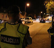 Policijos reidas &scaron;ventės &bdquo;&Scaron;iaulių naktys&ldquo; metu