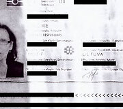 Propogandininkų publikuotos pasų kopijos, priklausančios oficialiai KAM delegacijai