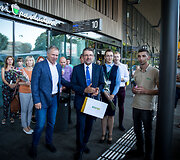 Apdovanotas 50 metų vienoje įmonėje dirbantis Sigitas Sakalauskas