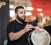 Muzikos grupės &bdquo;Bani Folk Band&ldquo; koncerto akimirkos