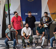 Muzikos grupės &bdquo;Bani Folk Band&ldquo; koncerto akimirkos