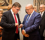 Parodos &bdquo;Kuriančiajai Lietuvos diplomatijai &ndash; 100&ldquo; atidarymas