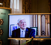 Parodos &bdquo;Kuriančiajai Lietuvos diplomatijai &ndash; 100&ldquo; atidarymas
