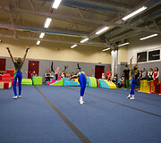 Tarptautinio gimnastikos centro atidarymas