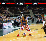 &bdquo;The Original Harlem Globetrotters&ldquo; pasirodymas