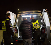 Naktis su Kauno policija 