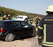 Įvažiavimo į Lapes sankryžoje - &bdquo;VW Golf&ldquo; ir &bdquo;Mercedes&ldquo; avarija