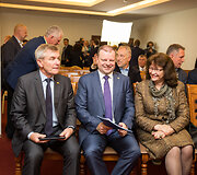 Viktoras Pranckietis, Saulius Skvernelis, Rima Ba&scaron;kienė