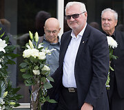 Istoriko, ra&scaron;ytojo Rimanto Marčėno laidotuvės
