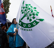 Protestas prie&scaron; Kauno ir Kauno rajono sujungimą