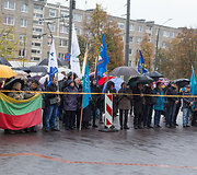 Protestas prie&scaron; Kauno ir Kauno rajono sujungimą