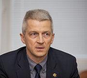 Finansinių nusikaltimų tyrimo tarnybos (FNTT) Kauno apygardos valdybos vir&scaron;ininkas Rolandas Urbonas