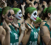 Helovini&scaron;kos &bdquo;Žalgirio&ldquo; &scaron;okėjos runktynėse prie&scaron; Sankt Peterburgo &bdquo;Zenit&ldquo;