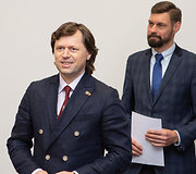 Spaudos konferencija apie atliekamą įkiteisminį tyrimą dėl nusikalstamu būdu gauto turto legalizavimo