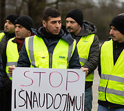 Solidarumo eitynės su darbuotojais i&scaron; Turkijos
