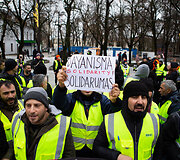 Solidarumo eitynės su darbuotojais i&scaron; Turkijos