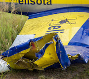S.Dariaus ir S.Girėno aerodrome sudužo lėktuvas