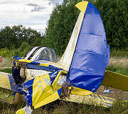 S.Dariaus ir S.Girėno aerodrome sudužo lėktuvas