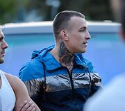 Ironvyto klipo filmavimo akimirka