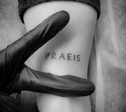 Tatuiruočių meistro &bdquo;Juodi dygsniai&ldquo; darbas