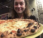Pica L'Antica Pizzeria dell'Angelo. Aistė Diržiūtė