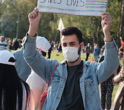  Didžiojo &scaron;eimos gynimo mar&scaron;o akimirka