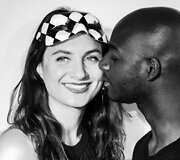 Simona Minns su vyru Dorsey