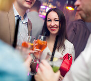 Vakarėlio akimirka klube &bdquo;Mojo Lounge&ldquo;