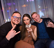 Vakarėlio klube  &bdquo;Mojo Lounge&ldquo; akimirka