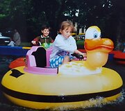 Anžela Adamovič vaikystėje