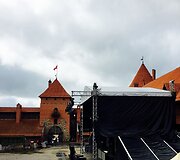 Pasiruo&scaron;imas koncertui &bdquo;Radistai Castle&ldquo;