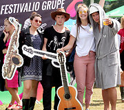 Vasarotojai festivalyje &bdquo;Galapagai&ldquo;