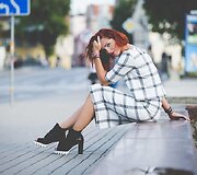 Dizainerės Linos Zaveckienės kurti drabužiai rudeniui