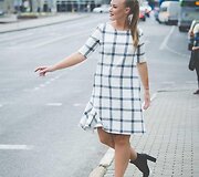 Dizainerės Linos Zaveckienės kurti drabužiai rudeniui