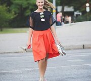 Dizainerės Linos Zaveckienės kurti drabužiai rudeniui