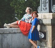 Dizainerės Linos Zaveckienės kurti drabužiai rudeniui