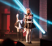 Festivalio &bdquo;nowJapan&ldquo; pirmosios dienos akimirka
