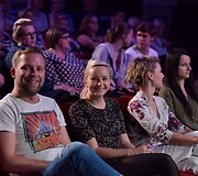 &bdquo;Muzikinės kaukės&ldquo; premjeros akimirka